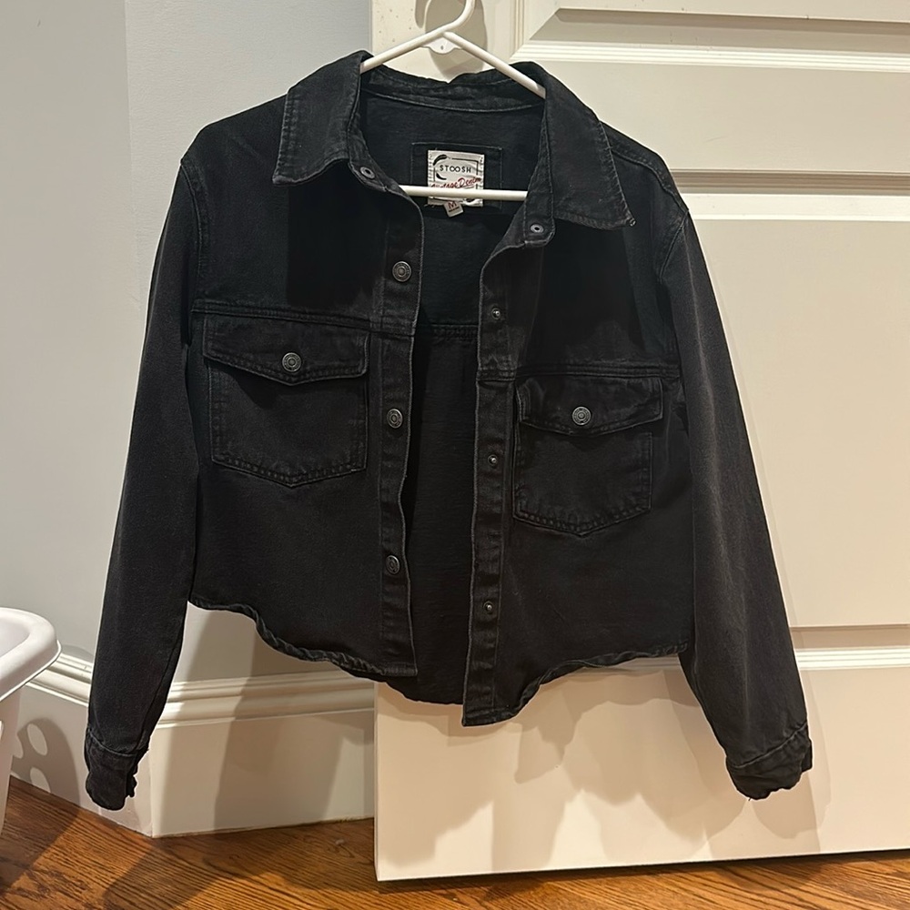 Black Jean Jacket